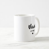 Mug Cadeau d'annonce de grossesse Nani Grand-mère (Devant droit)