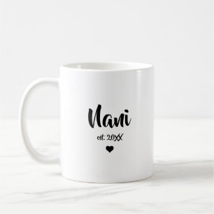 Mug Cadeau d'annonce de grossesse Nani Grand-mère