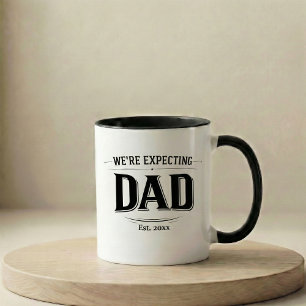 Mug cadeau d'annonce de grossesse papa