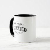 Mug Cadeau d'annonce de grossesse Papa Mode Activé (Devant gauche)