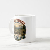 Mug Cadeau d'annonce de grossesse pour l'oncle chasseu (Devant gauche)