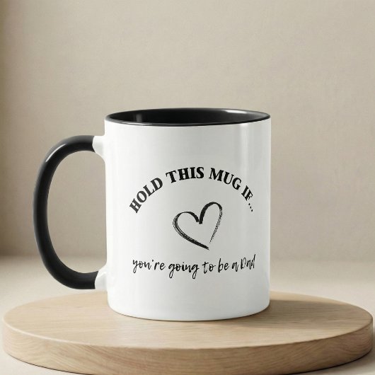 Mug Cadeau d'annonce de grossesse pour papa