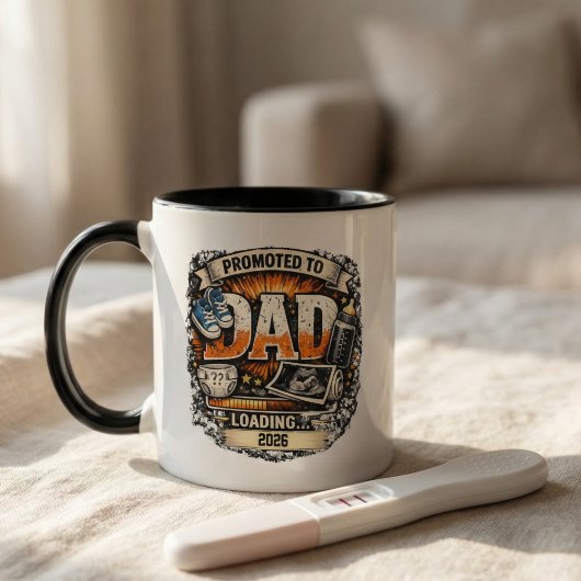 Mug Cadeau d'annonce de grossesse pour papa
