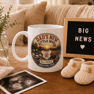 Mug Cadeau d'annonce de grossesse pour papa Basketball