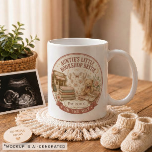 Mug Cadeau d'annonce de grossesse pour Tante