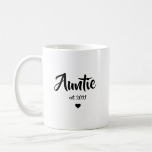 Mug Cadeau d'annonce de grossesse pour Tante