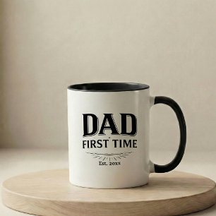 Mug Cadeau d'annonce de grossesse pour un futur papa p