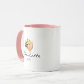 Mug Cadeau d'annonce de grossesse Tante Twist de l'int (Devant gauche)