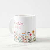 Mug cadeau d'annonce de grossesse tata (Devant gauche)