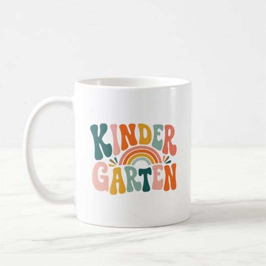 Mug Cadeau d'appréciation de maternelle (Gauche)