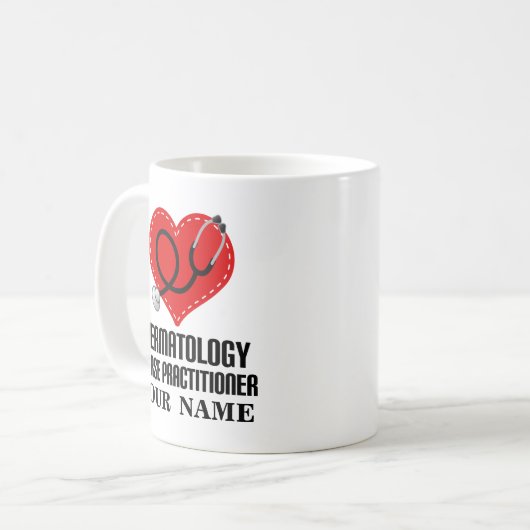 Mug Cadeau d'appréciation de praticienne d'infirmière (Devant gauche)
