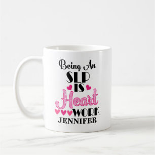 Mug Cadeau d'appréciation du coeur SLP
