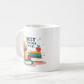 Mug Cadeau d'appréciation du meilleur enseignant (Devant gauche)