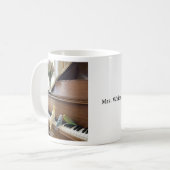 Mug Cadeau d'appréciation pour enseignant amateur de m (Devant gauche)