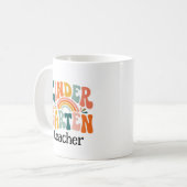 Mug Cadeau d'appréciation pour enseignant de maternell (Devant gauche)