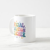Mug Cadeau d'appréciation pour enseignant en éducation (Devant gauche)