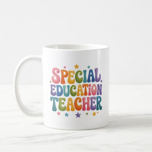 Mug Cadeau d'appréciation pour enseignant en éducation (Gauche)