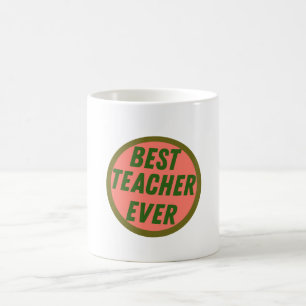 Mug Cadeau d'appréciation pour enseignant - Meilleur e