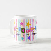 Mug Cadeau d'appréciation pour l'enseignant Cadeau mod (Devant gauche)