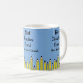 Mug Cadeau d'appréciation pour l'enseignant meilleur e (Devant droit)