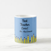 Mug Cadeau d'appréciation pour l'enseignant meilleur e (Centre)