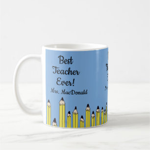 Mug Cadeau d'appréciation pour l'enseignant meilleur e