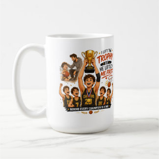 Mug Cadeau d'appréciation pour papa champion de basket