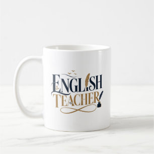 Mug Cadeau d'appréciation pour professeur d'anglais
