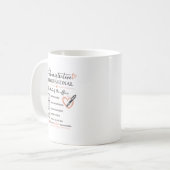 Mug Cadeau d'appréciation pour professionnel administr (Devant gauche)