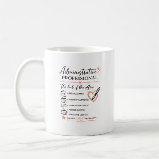 Mug Cadeau d'appréciation pour professionnel administr