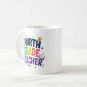 Mug Cadeau d'appréciation pour un professeur de quatri (Devant gauche)