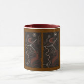 Mug Cadeau d'art aborigène australien (Centre)