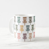 Mug Cadeau d'art de boisson pour amateur de disc golf (Devant gauche)