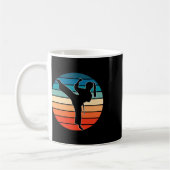 Mug Cadeau d'arts martiaux pour filles - Conception ré (Gauche)
