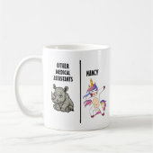 Mug Cadeau d'assistant médical, médical personnalisé (Gauche)