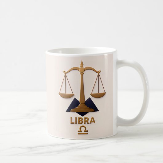 Mug Cadeau d'astrologie décoration du zodiaque de la B (Droite)