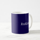 Mug Cadeau d'auteur fier écrivain créatif (Devant droit)