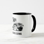 Mug Cadeau d'aventure Camping | Land Cruiser FJ  (Devant droit)