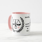 Mug Cadeau d'avocat personnalisé (Devant gauche)