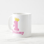 Mug Cadeau de #1 Grammy (Devant gauche)