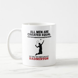 Mug Cadeau de badminton pour entraîneur de papa joueur