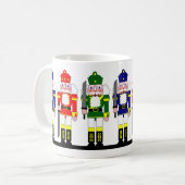 Mug Cadeau de ballet de Noël de casse-noix (Devant gauche)