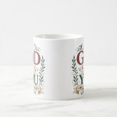 Mug Cadeau de baptême Dieu vous voit (Centre)