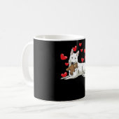 Mug Cadeau de berger suisse blanc (Devant gauche)