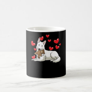 Mug Cadeau de berger suisse blanc