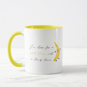 Mug Cadeau de bureau de collègue avec banane et citati