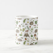 Mug Cadeau de cabane lumineuse de forêt de l'opossum b (Centre)