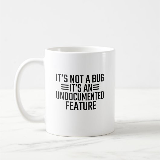 Mug Cadeau de café codé pour développeur de logiciel p (Gauche)
