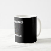 Mug Cadeau de calisthénique (Devant droit)