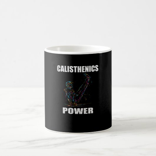 Mug Cadeau de calisthénique (Centre)